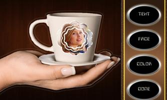 فنجان القهوة - إطارات الصور تصوير الشاشة 1