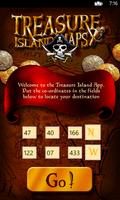Treasure Island Compass Affiche