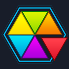 Hexagon Color icône
