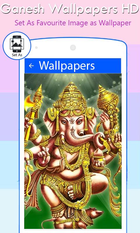 Lord Ganesha HD Wallpaper screenshot 4