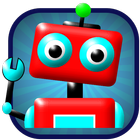 Robot Maze - Puzzle Game icône
