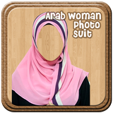 Arab Woman Photo Suit simgesi