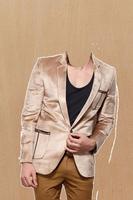 Man Blazer Photo Suit تصوير الشاشة 2