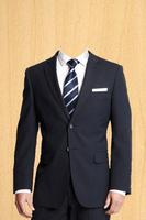 Man Office Photo Suit पोस्टर