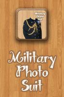 My Photo on Military Suit poster