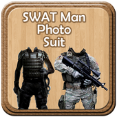 SWAT Man Photo Suit icon