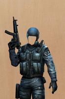 SWAT Man Photo Suit Ekran Görüntüsü 3