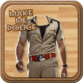 My Photo on Police Suit icon