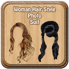 Woman Hair Style Photo Suit icon