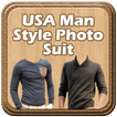 USA Man Style Photo Suit