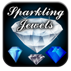 Sparkling Jewels Game for Kids icône