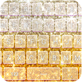 Glowing Glitter Keyboard Theme