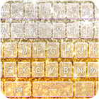 Glowing Glitter Keyboard Theme icon