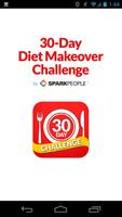 30-Day Diet Makeover Challenge Plakat