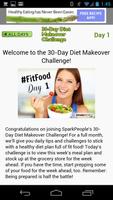 30-Day Diet Makeover Challenge capture d'écran 2