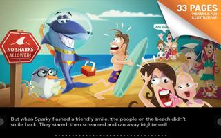 Sparky Shark - Children's Book imagem de tela 1