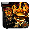 Red Fire Superman-Thema APK