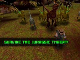 Dino Escape - Jurassic Hunter ảnh chụp màn hình 1