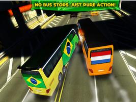 Soccer Team Bus Battle Brazil ภาพหน้าจอ 1