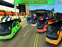 Soccer Team Bus Battle Brazil ภาพหน้าจอ 2