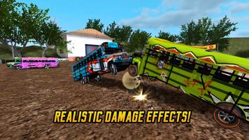 School Bus Demolition Derby syot layar 1