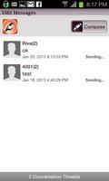 Sparrow SMS Messaging capture d'écran 1