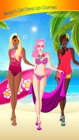 Beach Girl Dress Up Games poster