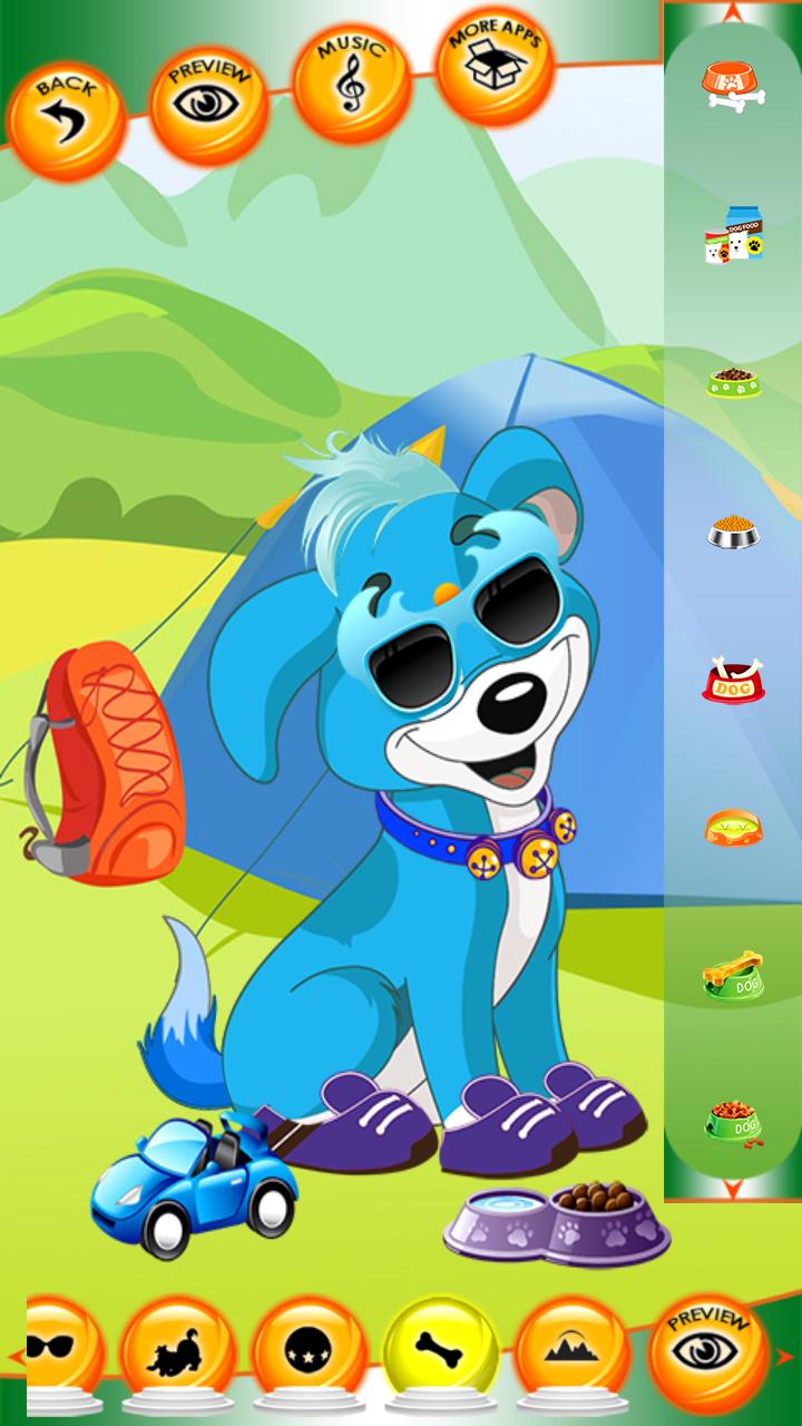 Dora And Her Dog Dress Up And Make Up Game For Kids Who Love Dog Games By Mary Com Bv