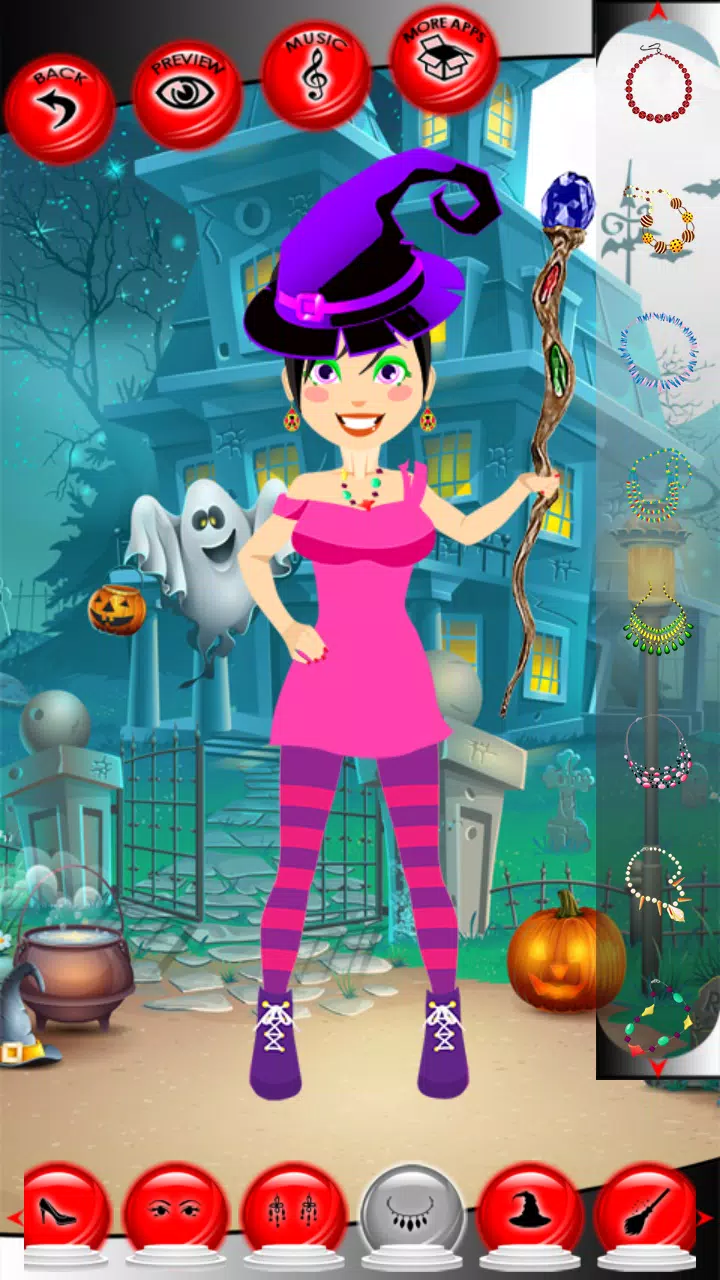 Descarga de APK de Halloween juegos de vestir para Android