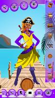 piraat meisje dress up games screenshot 3