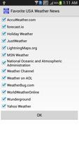 USA Weather News ภาพหน้าจอ 1