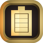 Gold Metal Widget Zeichen