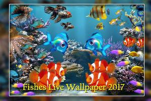 Fishes Live Wallpaper 2017 تصوير الشاشة 1