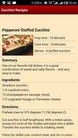 Zucchini Recipes تصوير الشاشة 3