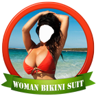 Sexy Bikini body photo suit icône