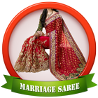 Indian Marriage Saree Photo icône
