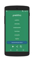 Random Word & Name Generator الملصق