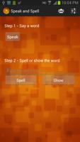 Speak and Spell Affiche