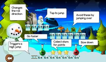 Frozen Snowman Run 截图 1