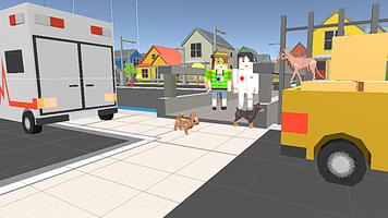 Pixel Kitten Cat Craft VS Dog VS Rat:Low MB Game Affiche