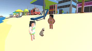 Pixel Kitten Cat Craft VS Dog VS Rat:Low MB Game capture d'écran 1