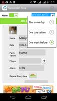 Reminder Free captura de pantalla 2