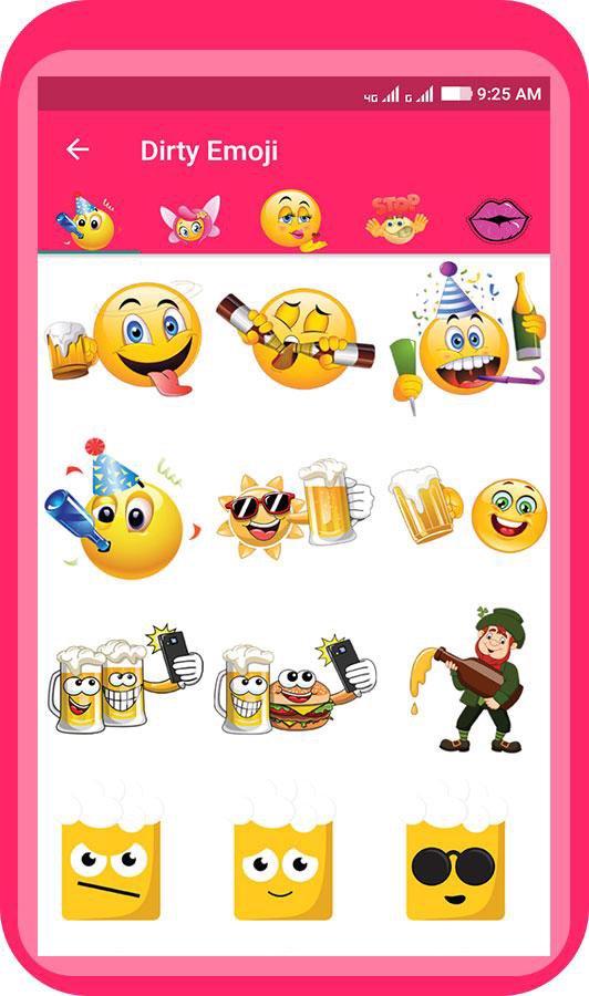 Dirty Emoji Symbols Meanings