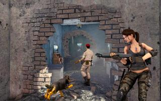 Special Ops Female Commando : TPS Action Game پوسٹر