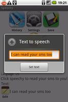 Speechy 1.5 syot layar 1