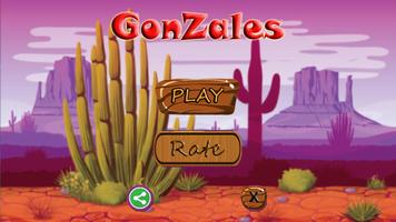 Super Gonzales Amzing Speedy adventure Game Affiche