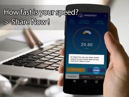 برنامه‌نما Free WiFi Internet 3g, 4g 5g - Speed Test Checker عکس از صفحه