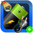 Ram Cleaner & Battery Booster: Fast Charger Zeichen