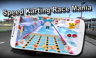 Speed Karting Race Mania Plakat