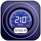 GPS speedometer,Digital odometer-Bike speedometer icône